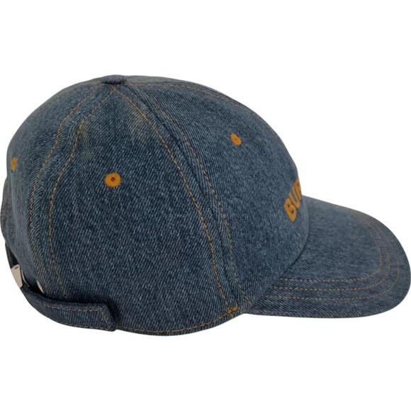002220BE (X3) Burberry Cap Blue Cotton - Picture 4 of 10